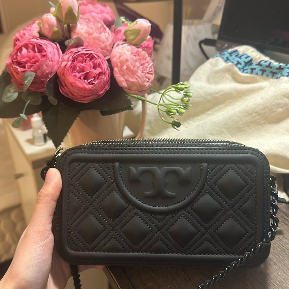 Tory Burch Fleming Double Zip